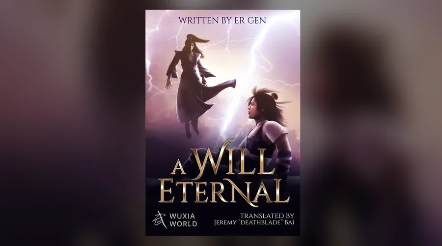 Bai Xiaochun on the real Wuxiaworld cover, reused as the guide's starting image