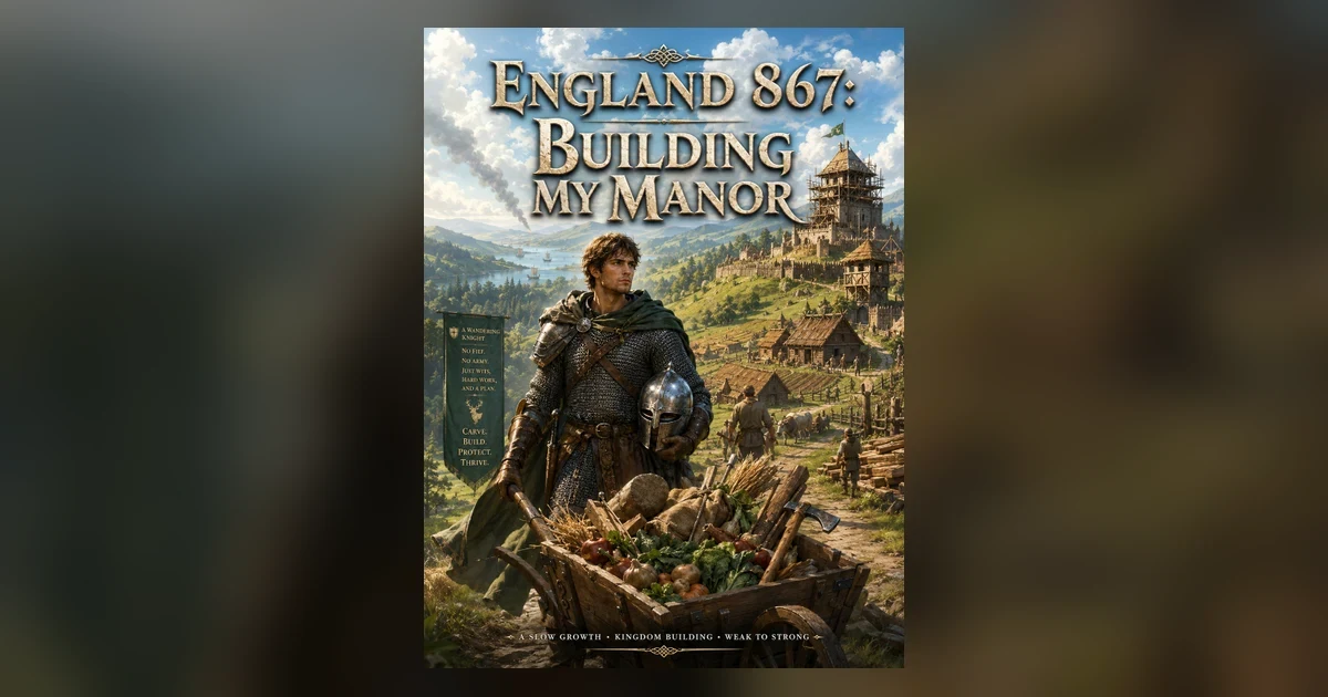Real Webnovel cover for Medieval Times: I Was a Manor Lord in England, used as the guide’s starting visual