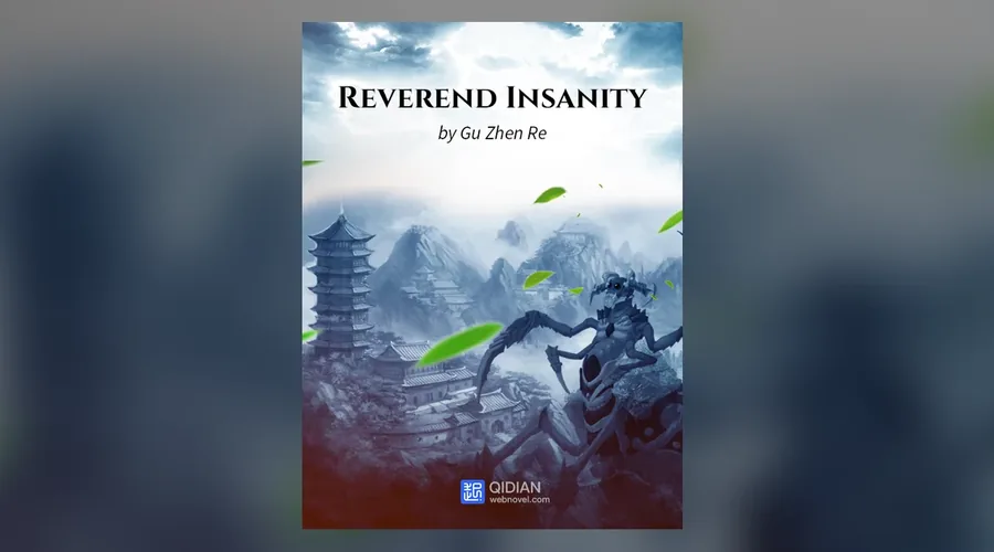 Reverend Insanity cover crop for a mid-read checkpoint, preserving the real Webnovel artwork