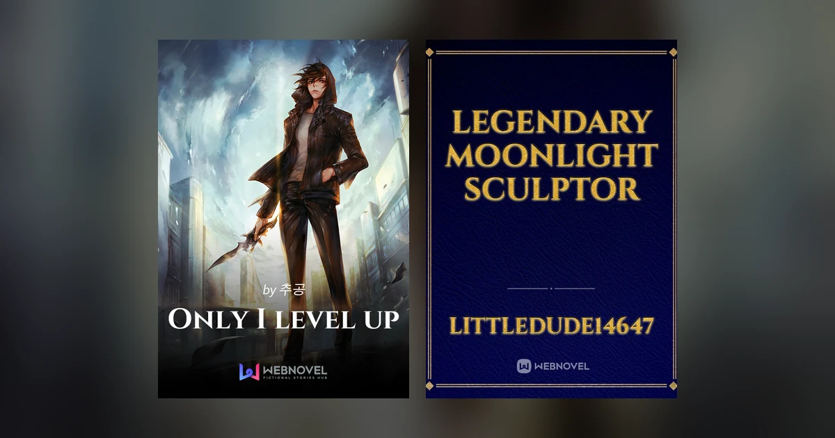 Official covers of two system novels side by side